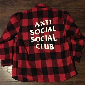 Anti Social Social Club Flannel
